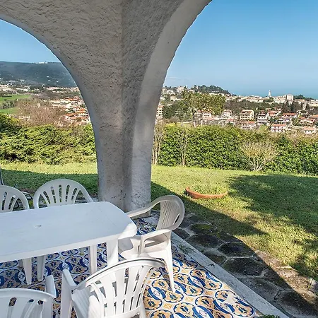 N111 - Numana, Singola Con Giardino E Vista Mare Lejlighed *