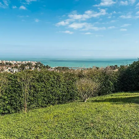 N111 - Numana, Singola Con Giardino E Vista Mare Lejlighed *