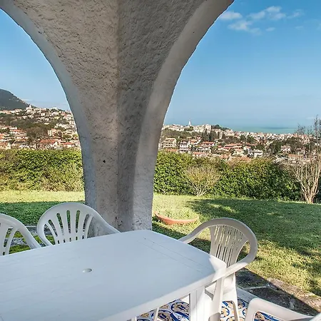 N111 - Numana, Singola Con Giardino E Vista Mare Lejlighed Numana